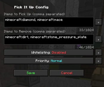 Settings (More Items)