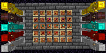 Armor sets and tools