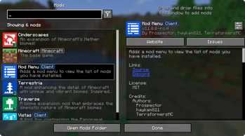 Mod menu