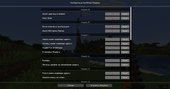 Menu Setting