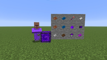 items and blocks
