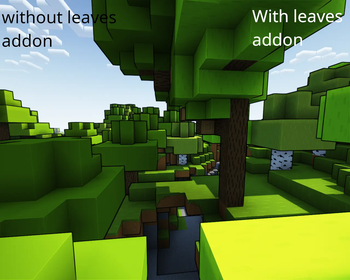 Leaves addon compairison