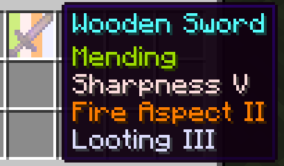 Enchantments tooltip