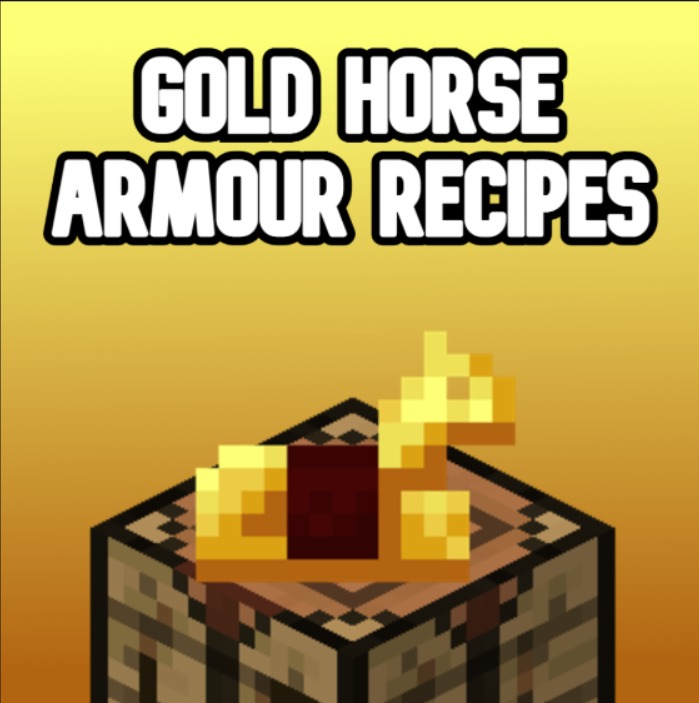 Craftable Golden Horse Armour