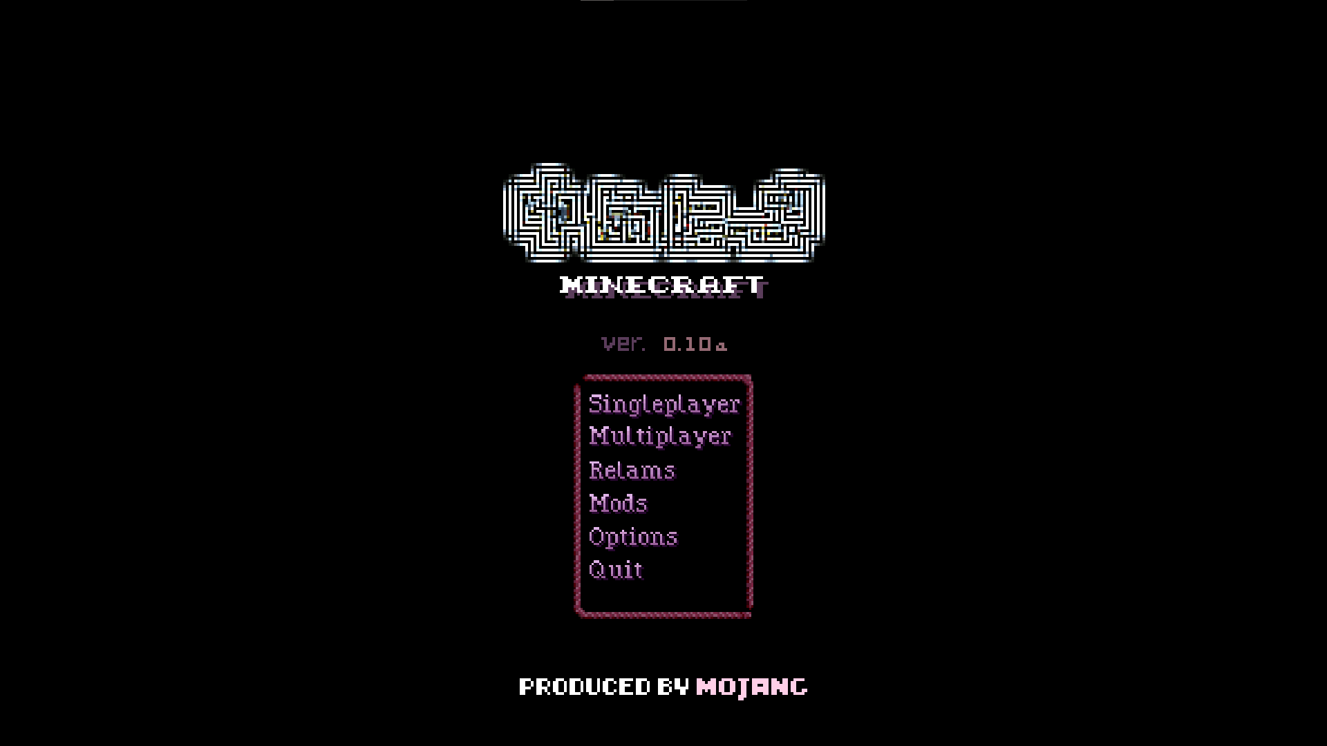Yume Nikki inspired Title Screen by WOLFOL