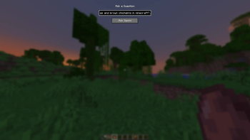 Prompt screen