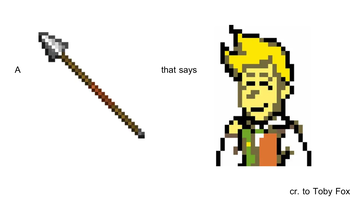 -A spear that can talk-