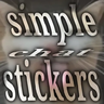 Simple chat stickers