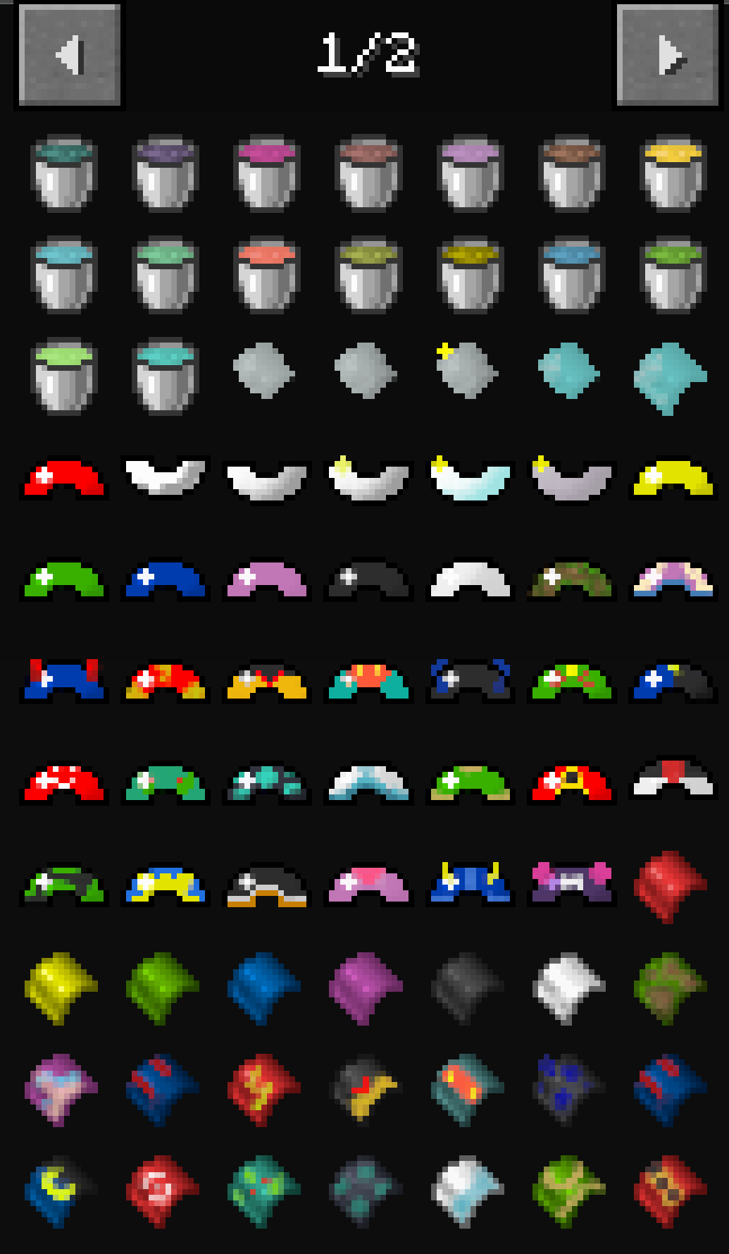 Items added 1/2