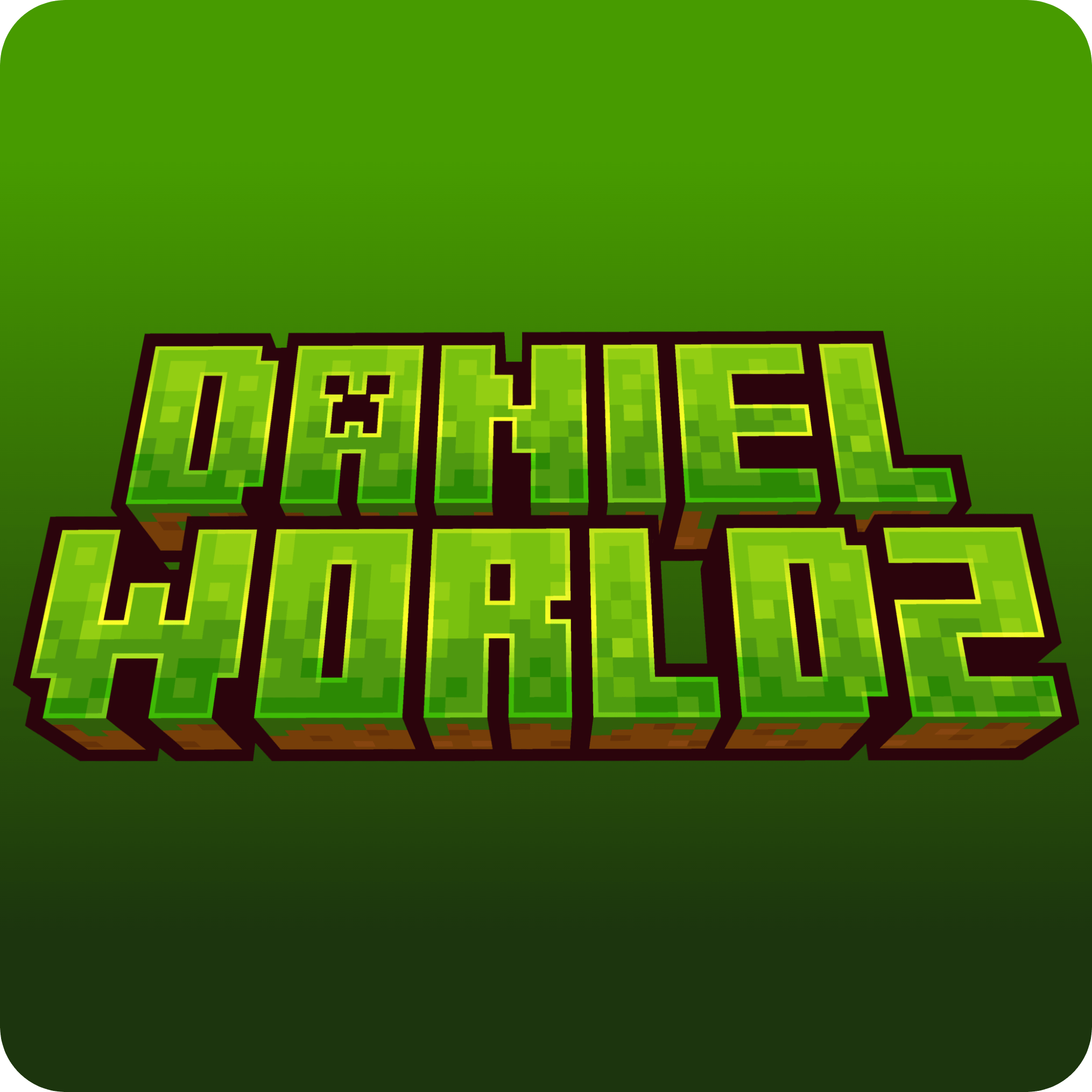 Danielworld2 Minecraft title