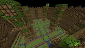 The inside of the Gloomwood arena