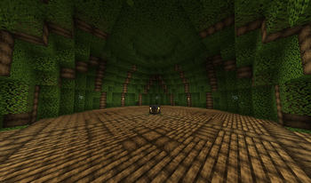 Tree boss arena