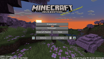 Title screen