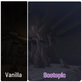 Vanilla vs Scotopic