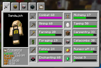 pv menu