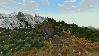New world generation with improved biomes.