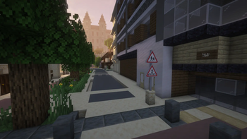 Near a school