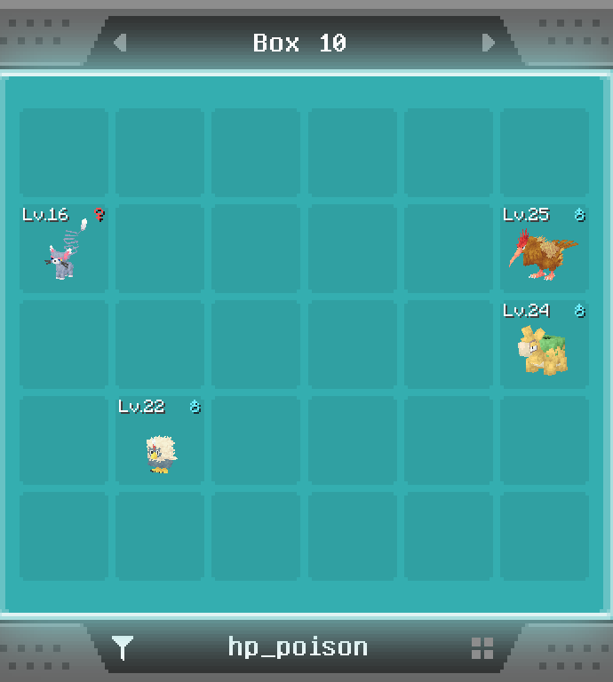 Hidden Power Search Filter Example