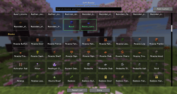 Choose what blocks are considered soft blocks for naps
