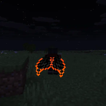 Vuzj's Fiery Elytra Wings — screenshot 5