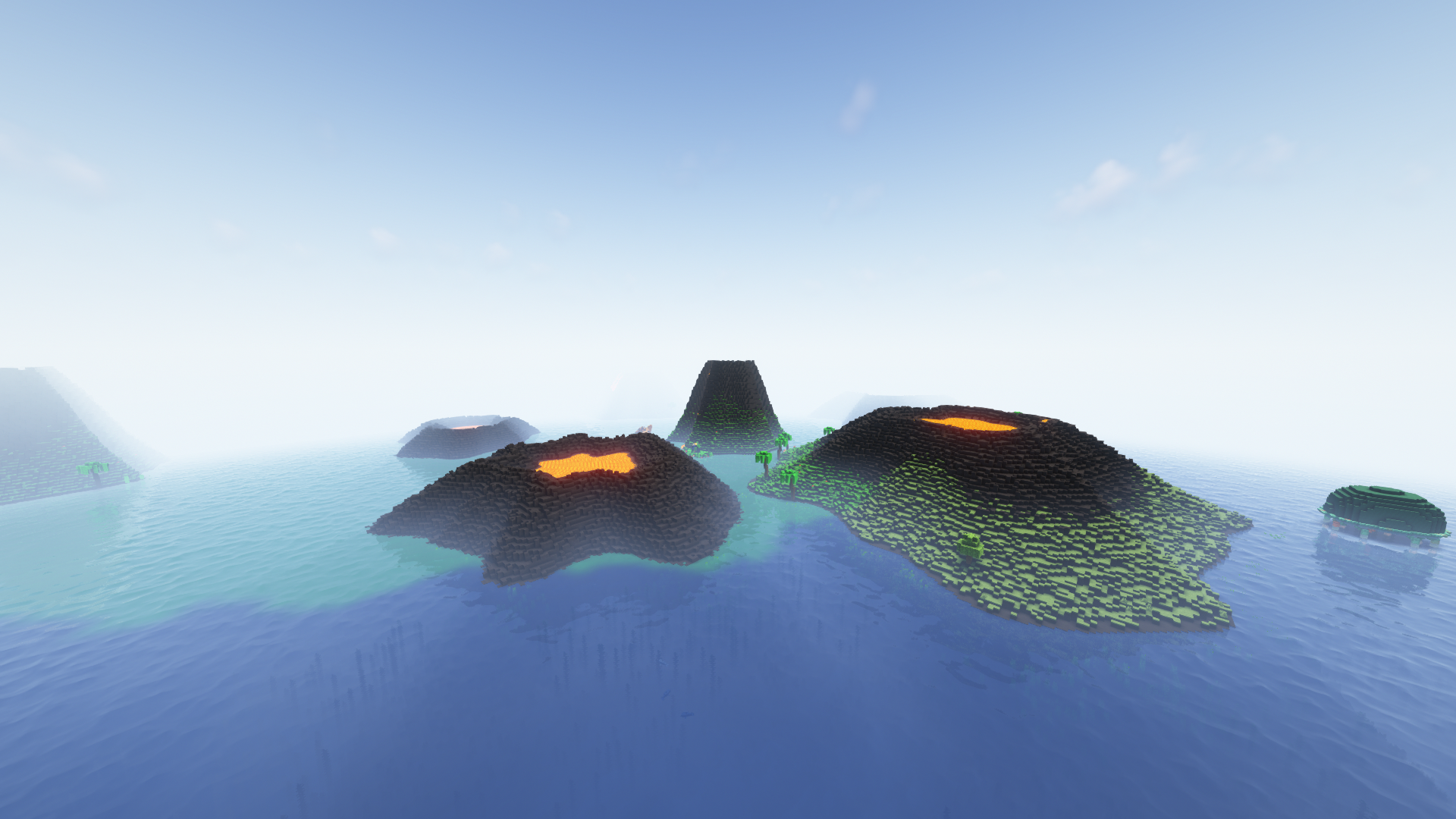 Terrestria's Volcanic Islands