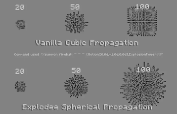 Vanilla vs. Explodee comparison