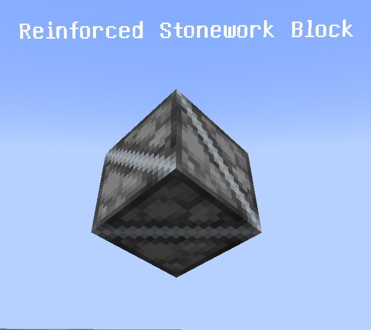 Reinforced Stonework Block