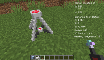 Datum block in use.
