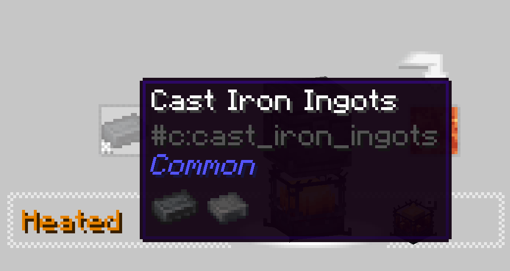 Fancy iron tagging