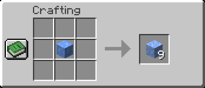 Blue Ice to Packed Ice