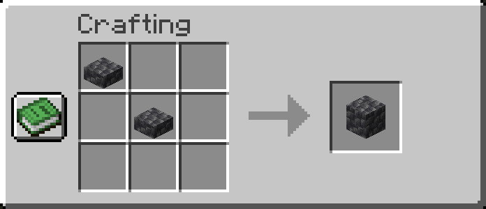 Deepslate Slab to Deepslates Variants