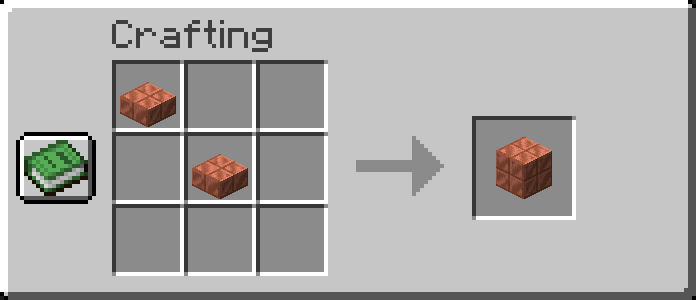 Copper Slab to Copper Block Variants