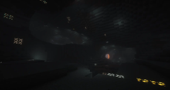Just a cave with glowing ores
