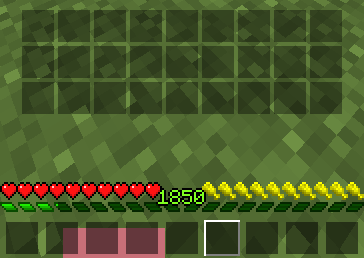 hotbar + inventory hud