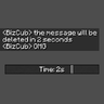 Message Display Time