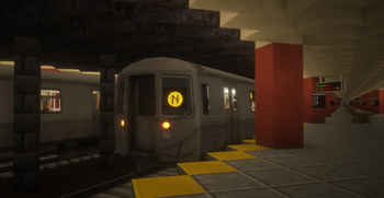 An R68 "N" Train