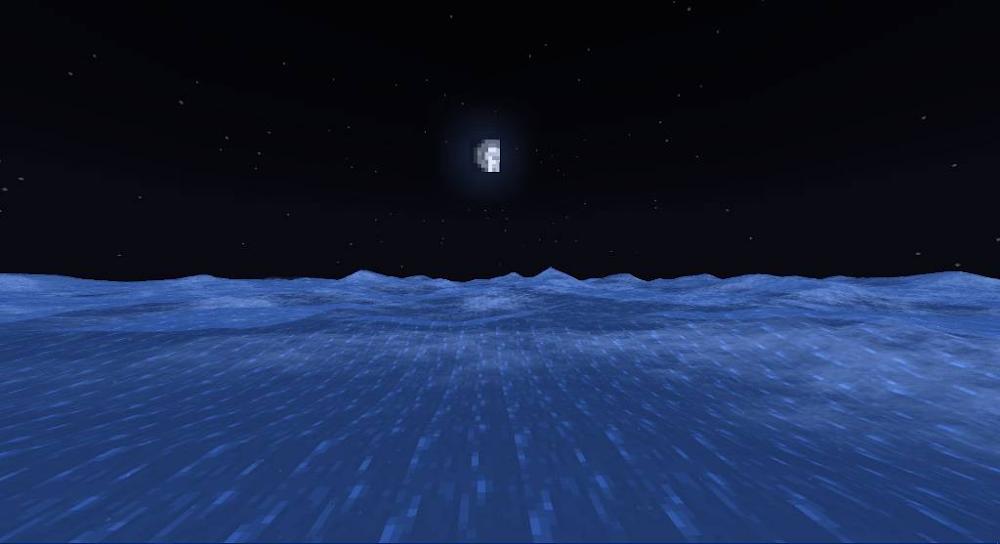 Water At Night Without My TexturePack (w Fullbright)