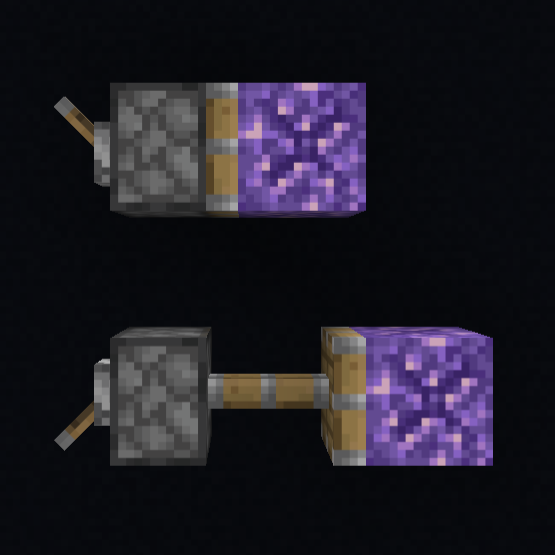 Pushable Budding Amethyst