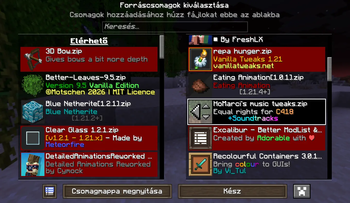 Normal menu
