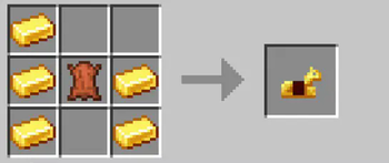 gold horse armor recipe