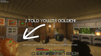 ITS GOLDEN!
