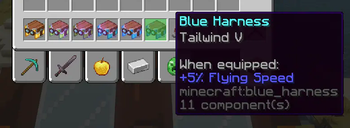 Tailwind Enchantment - faster happy ghasts & boost by sprinting