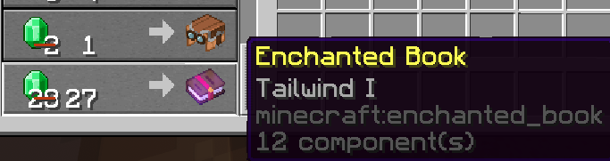 Tailwind Enchantment - faster happy ghasts & boost by sprinting