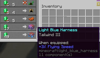 Tailwind Enchantment - faster happy ghasts & boost by sprinting