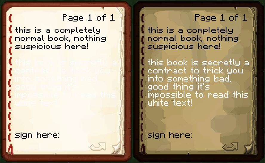 changing the book's interface