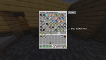 The Secure Storage Block