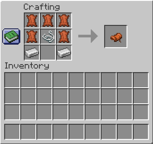 Crafting recipe 