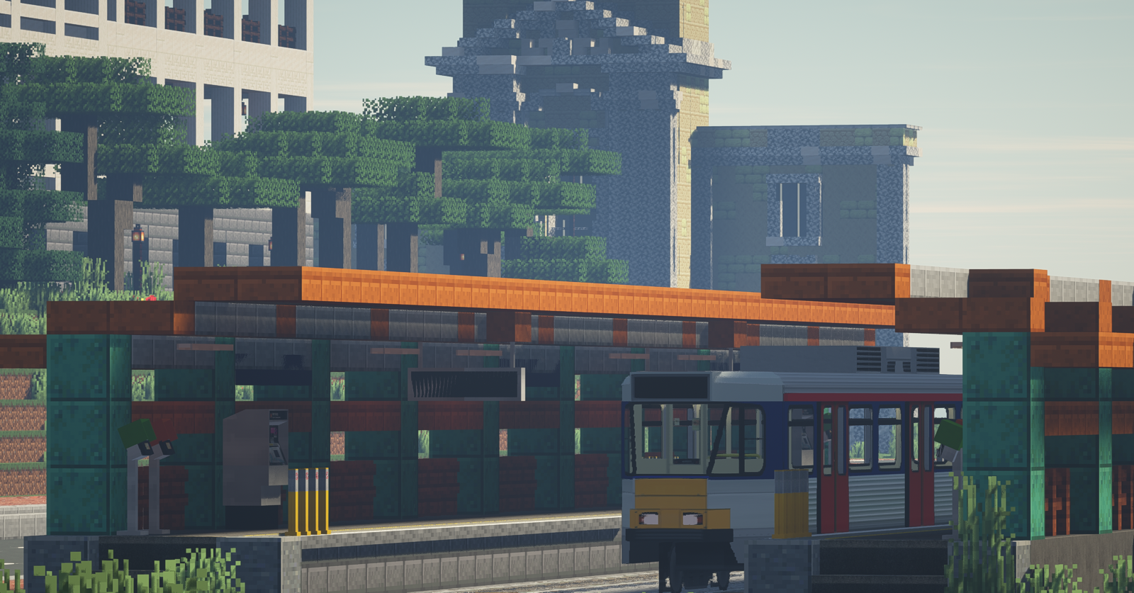 Minecraft Transit Railway Gallery