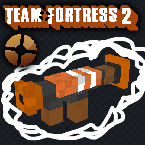 3D Rocket Jumper From TF2 - Minecraft Resource Pack