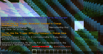 In game command explanations